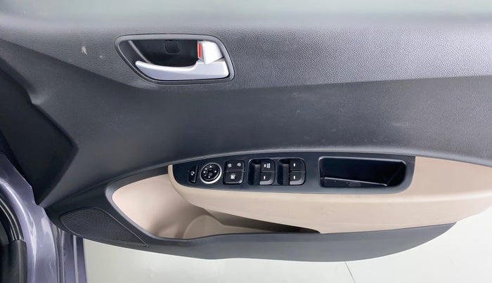 2017 Hyundai Grand i10 SPORTZ (O) 1.2 AT VTVT, Petrol, Automatic, 13,414 km, Driver Side Door Panels Control