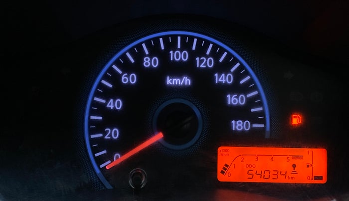 2017 Datsun Redi Go S, Petrol, Manual, 54,032 km, Odometer Image