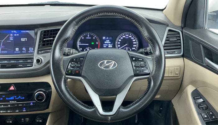 2017 Hyundai Tucson 2WD AT GL DIESEL, Diesel, Automatic, 89,331 km, Steering Wheel Close Up