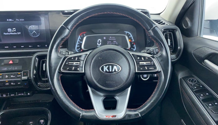 2020 KIA SONET GTX PLUS DCT 1.0, Petrol, Automatic, 11,802 km, Steering Wheel Close Up