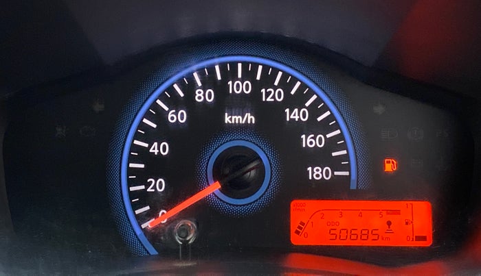 2016 Datsun Redi Go LIMITED EDITION, Petrol, Manual, 50,750 km, Odometer Image