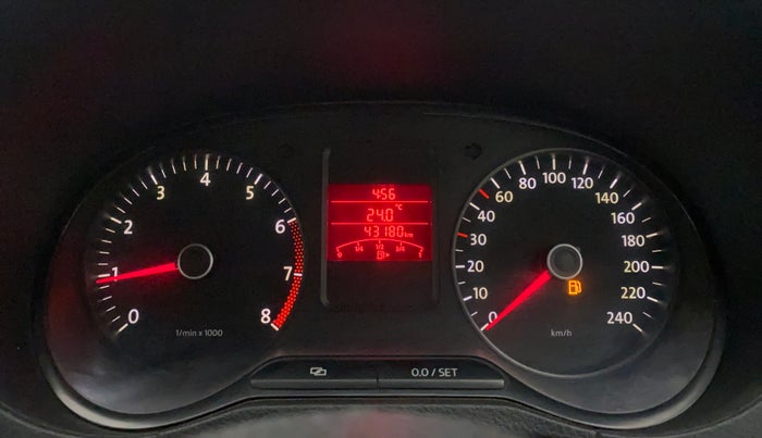 2011 Volkswagen Polo TRENDLINE 1.2L PETROL, Petrol, Manual, 43,180 km, Odometer Image