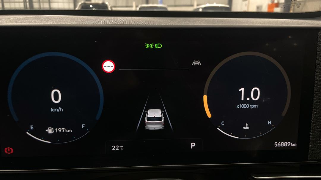 2023 Hyundai Kona Premium, Automatic, 56889 km, Odometer View