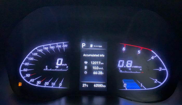 2021 Hyundai Verna SX (O) 1.5 CRDI AT, Diesel, Automatic, 63,411 km, Odometer Image