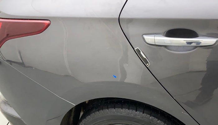 2021 Hyundai Verna SX (O) 1.5 CRDI AT, Diesel, Automatic, 63,411 km, Right quarter panel - Minor scratches