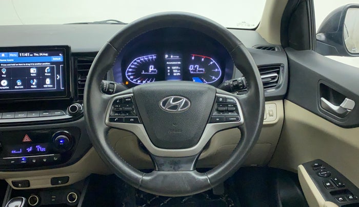 2021 Hyundai Verna SX (O) 1.5 CRDI AT, Diesel, Automatic, 63,411 km, Steering Wheel Close Up