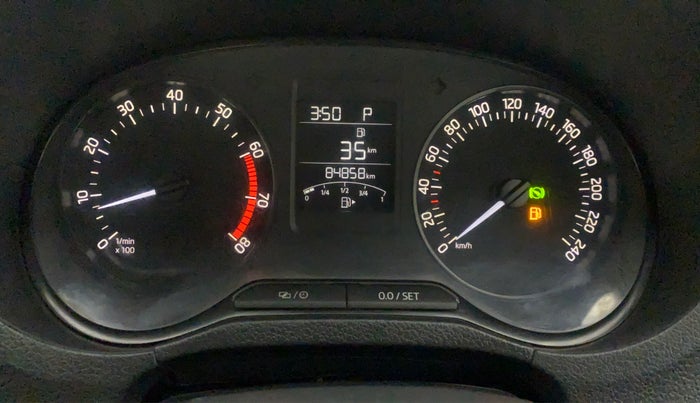 2017 Skoda Rapid STYLE 1.6 MPI AT, Petrol, Automatic, 84,858 km, Odometer Image