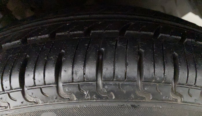 2018 Datsun Redi Go 1.0 T(O) AT, Petrol, Automatic, 60,903 km, Left Rear Tyre Tread