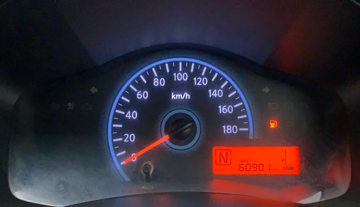 2018 Datsun Redi Go 1.0 T(O) AT, Petrol, Automatic, 60,903 km, Odometer Image