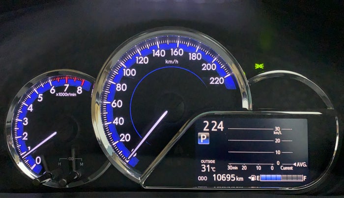 2018 Toyota YARIS V CVT, Petrol, Automatic, 10,743 km, Odometer Image
