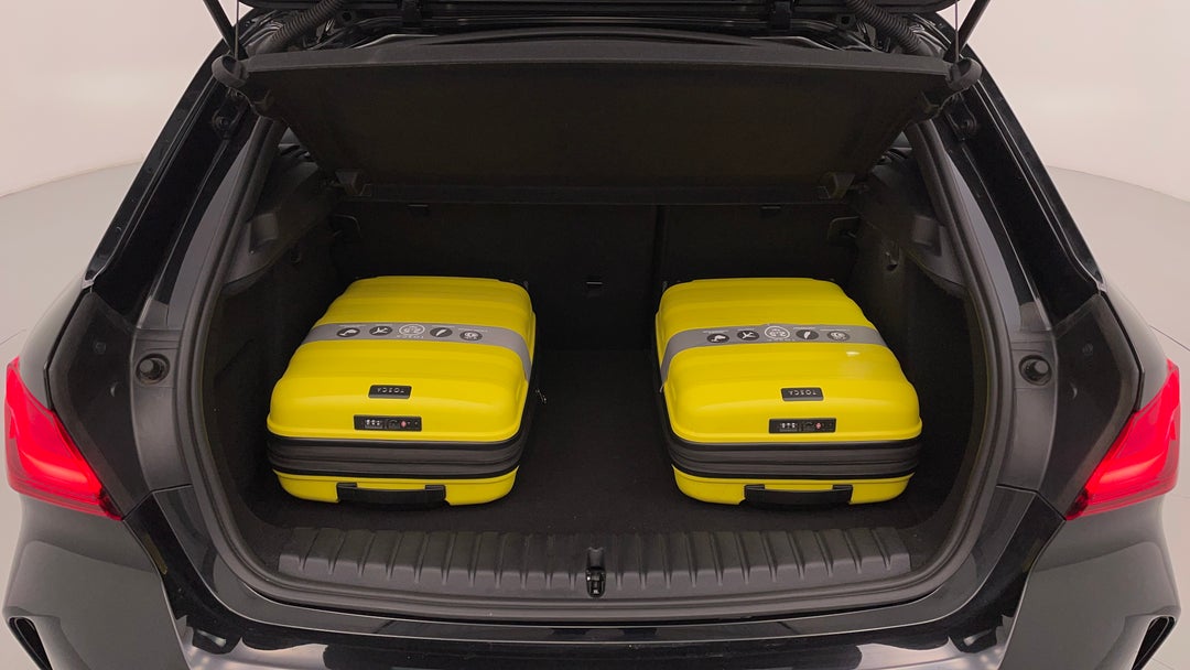 Boot Inside View with Luggage