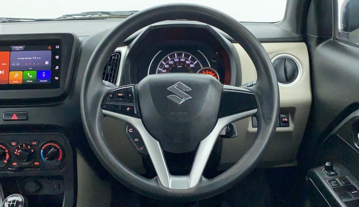 2019 Maruti New Wagon-R ZXI 1.2, Petrol, Manual, 96,908 km, Steering Wheel Close Up