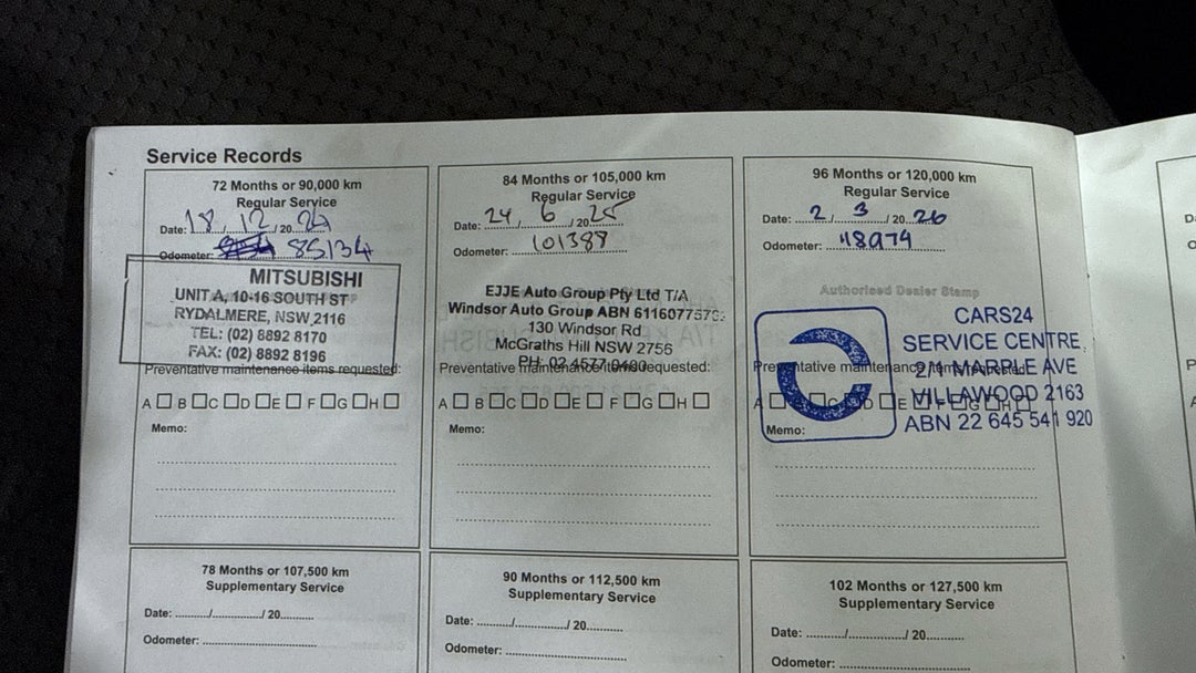 2021 Mitsubishi Triton Glx+ (4x4), Automatic, 119004 km, Service History