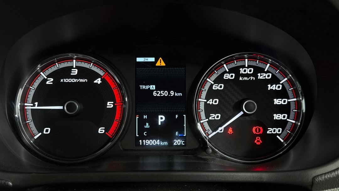 2021 Mitsubishi Triton Glx+ (4x4), Automatic, 119004 km, Odometer View