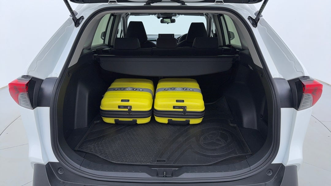 Boot Inside View with Luggage