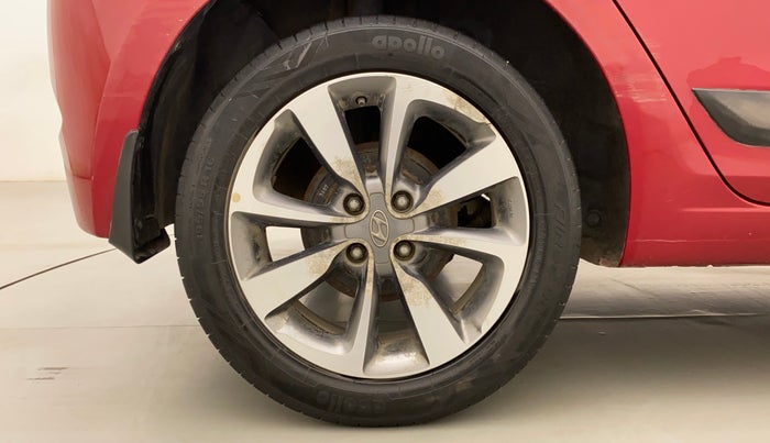 2015 Hyundai Elite i20 ASTA 1.2, Petrol, Manual, 38,510 km, Right Rear Wheel