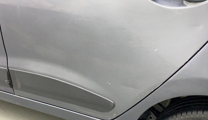 2016 Hyundai Grand i10 SPORTZ 1.2 KAPPA VTVT, Petrol, Manual, 36,116 km, Rear left door - Minor scratches