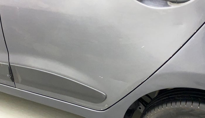 2016 Hyundai Grand i10 SPORTZ 1.2 KAPPA VTVT, Petrol, Manual, 36,116 km, Rear left door - Slightly dented