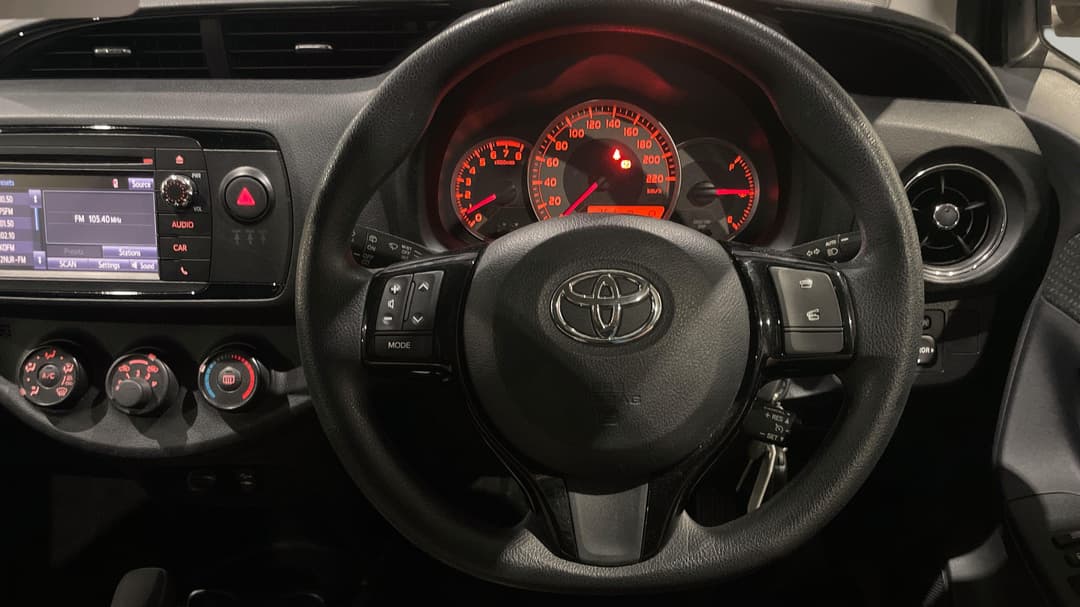 2018 Toyota Yaris Ascent, Automatic, 40721 km, Steering Wheel Close-up