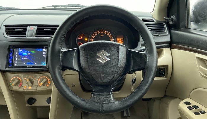2015 Maruti Swift Dzire LDI BS IV, Diesel, Manual, 72,225 km, Steering Wheel Close Up
