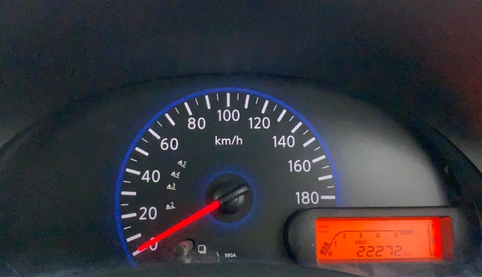 2014 Datsun Go T, Petrol, Manual, 22,272 km, Odometer Image