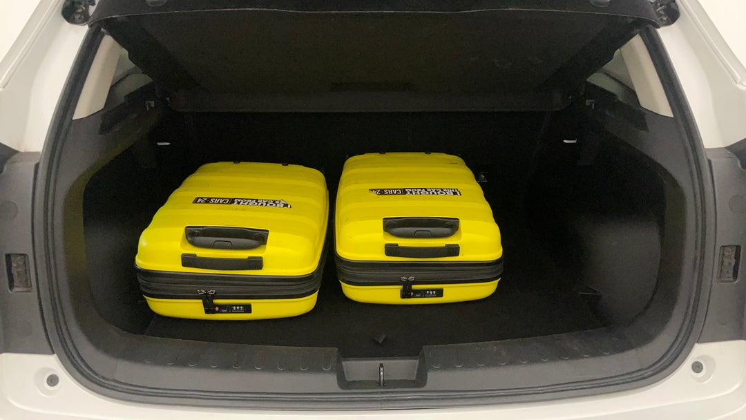 Boot Inside View with Luggage