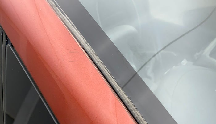 2010 Honda Jazz 1.2L I-VTEC BASE, Petrol, Manual, 97,943 km, Right A pillar - Paint is slightly faded