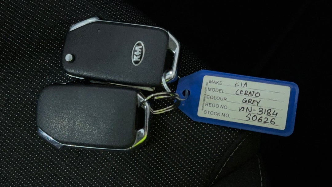 2021 Kia Cerato Sport, Automatic, 34749 km, Key Close-up