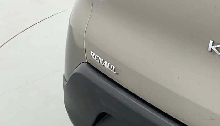 2016 Renault Kwid 1.0 RXT, Petrol, Manual, 44,456 km, Rear monogram/logo - Missing