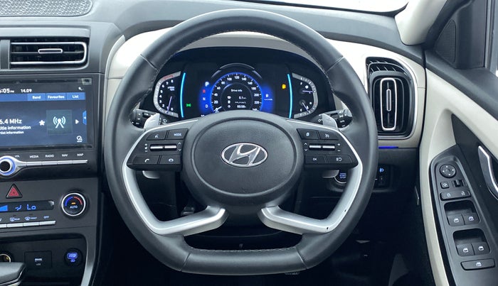 2020 Hyundai Creta 1.5 SX (O) AT, Petrol, Automatic, 13,918 km, Steering Wheel Close Up