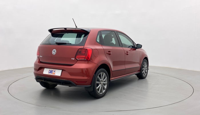 2020 Volkswagen Polo HIGHLINE PLUS 1.0 TSI MT, Petrol, Manual, 27,313 km, Right Back Diagonal