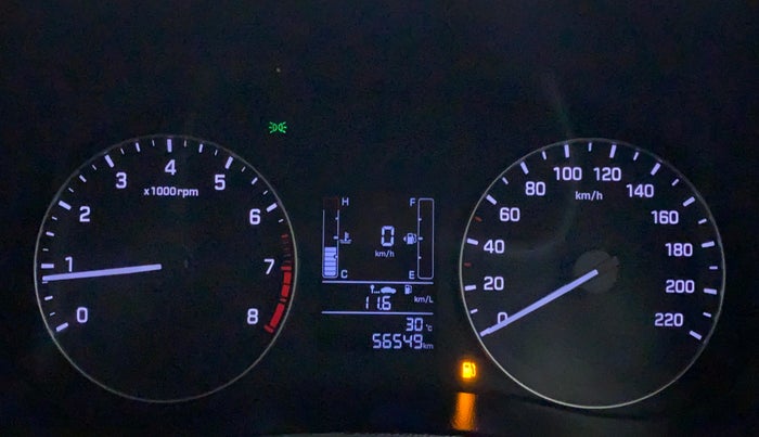 2019 Hyundai Creta SX 1.6 PETROL, Petrol, Manual, 56,549 km, Odometer Image