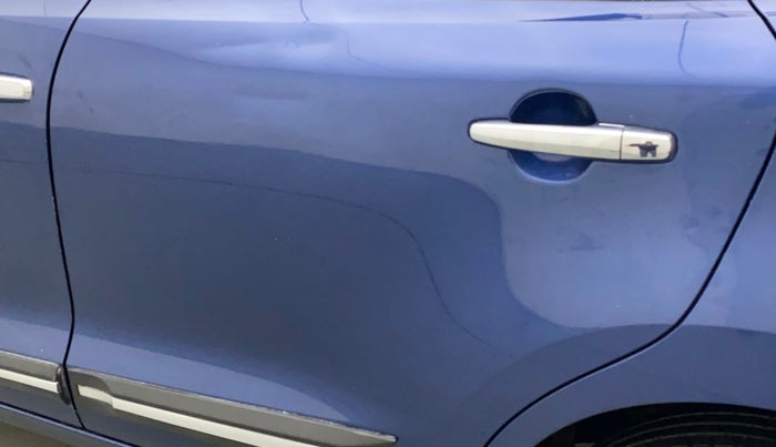 2019 Maruti Baleno ZETA PETROL 1.2, Petrol, Manual, 96,146 km, Rear left door - Slightly dented