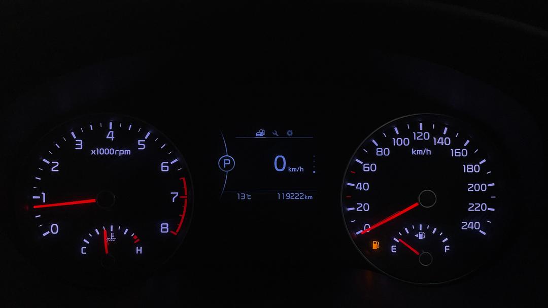 2017 Kia Sportage Si Premium (fwd), Automatic, 119222 km, Odometer View
