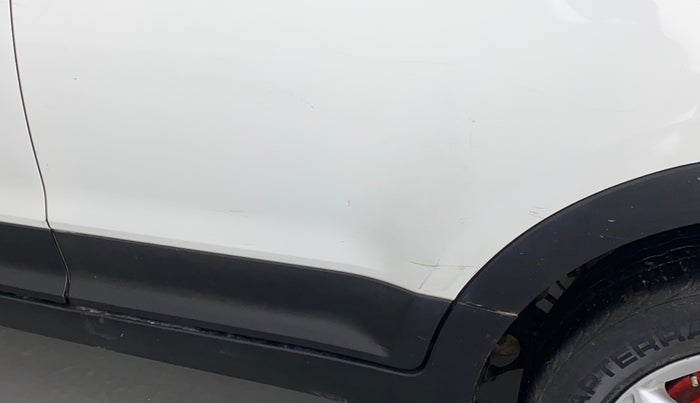 2018 Hyundai Creta SX 1.6 DIESEL, Diesel, Manual, 62,126 km, Rear left door - Minor scratches