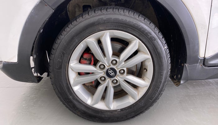 2018 Hyundai Creta SX 1.6 DIESEL, Diesel, Manual, 62,126 km, Left Front Wheel