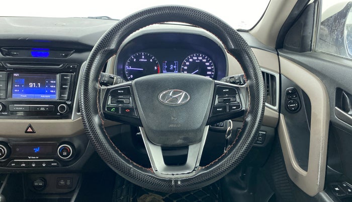 2018 Hyundai Creta SX 1.6 DIESEL, Diesel, Manual, 62,126 km, Steering Wheel Close Up
