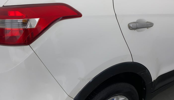 2018 Hyundai Creta SX 1.6 DIESEL, Diesel, Manual, 62,126 km, Right quarter panel - Minor scratches