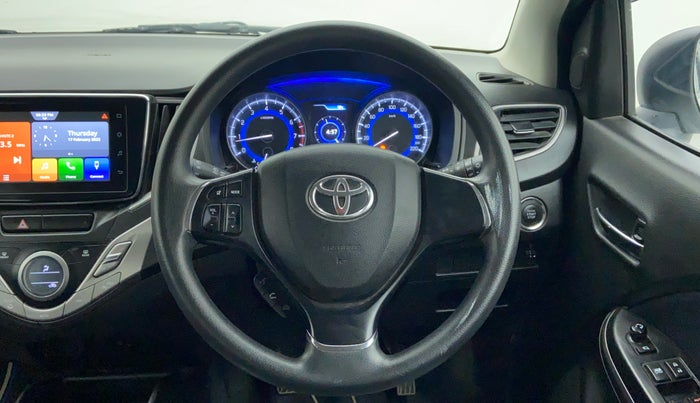 2020 Toyota Glanza G MT PETROL, Petrol, Manual, 25,017 km, Steering Wheel Close Up