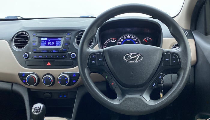 2016 Hyundai Grand i10 SPORTZ 1.2 KAPPA VTVT, Petrol, Manual, 62,920 km, Steering Wheel Close Up
