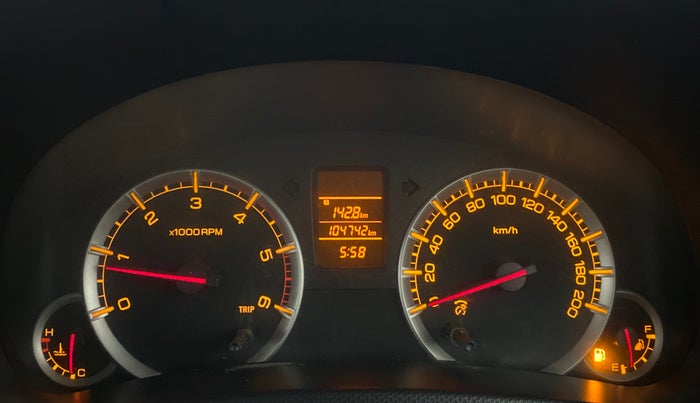 2015 Maruti Swift VDI ABS, Diesel, Manual, 1,04,763 km, Odometer Image