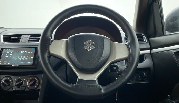 2015 Maruti Swift VDI ABS, Diesel, Manual, 1,04,763 km, Steering Wheel Close Up