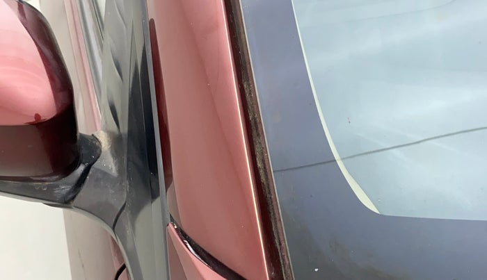 2014 Honda Amaze 1.2 SX MT I VTEC, Petrol, Manual, 55,379 km, Right A pillar - Paint is slightly faded