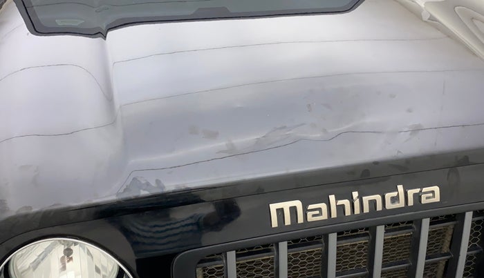 2021 Mahindra Thar LX D 4*4 MT HT, Diesel, Manual, 45,720 km, Bonnet (hood) - Slightly dented