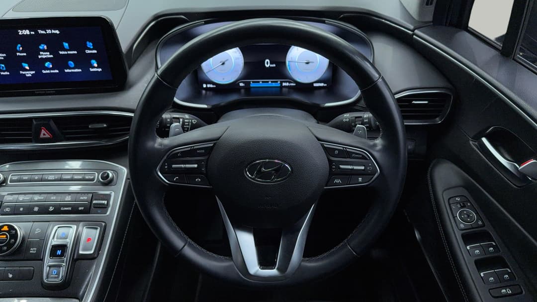 2022 Hyundai Santa Fe Elite Crdi (AWD), Automatic, 103749 km, Steering Wheel Close-up