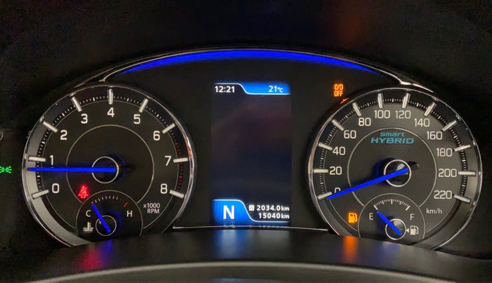 2018 Maruti Ciaz DELTA 1.5 SHVS VVT AT, Petrol, Automatic, 15,032 km, Odometer View