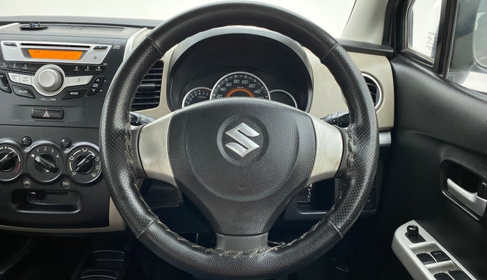 2016 Maruti Wagon R 1.0 VXI, Petrol, Manual, 57,421 km, Steering Wheel Close Up