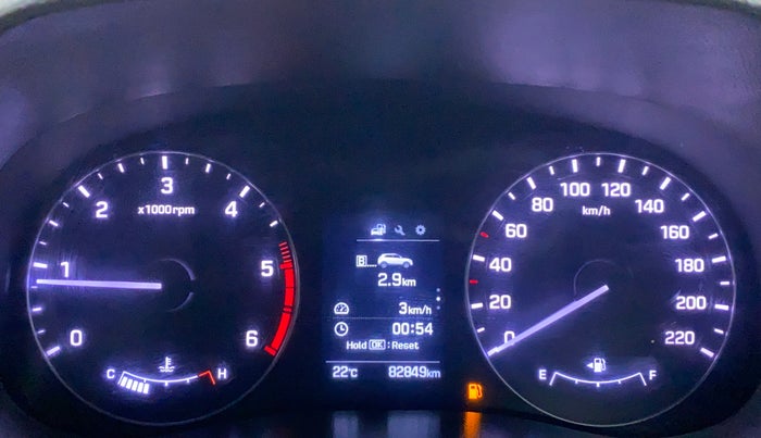 2017 Hyundai Creta 1.6 SX (O) CRDI, Diesel, Manual, 82,935 km, Odometer Image