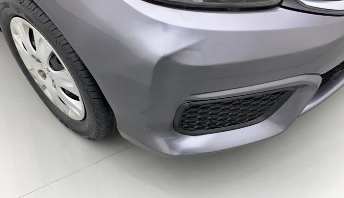 2018 Honda Brio S(O) MT, Petrol, Manual, 47,877 km, Front bumper - Minor scratches