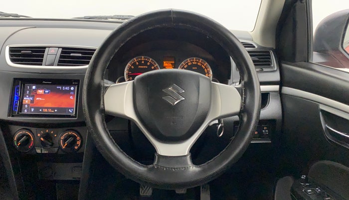 2017 Maruti Swift VXI, Petrol, Manual, 43,598 km, Steering Wheel Close Up